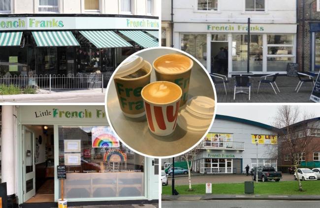 Hot drink offer from French Franks and the County Press.