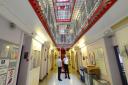 Newport - HMP Isle of Wight - Insight into the Isle of Wight Prisons Parkhurst and Albany - County Press reporter James Woolven with Gordon Wakefield Lead key Worker and Offender Manager