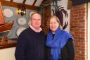 Yarmouth - Salty's - New owner Ed Panek with his wife Melanie.