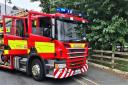 One person taken to hospital after fire rips through home in Brading