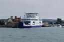 The Wightlink ferry at Yarmouth