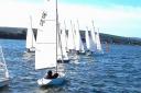 Racing for the Guy Fawkes Trophy in Bembridge Harbour at the weekend.