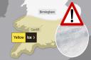 Ice warning in force for the Isle of Wight.