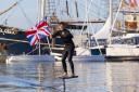 The 55th Southampton International Boat Show kicks off its 10-day run as 16-year-old wingfoiler, Hugo Dobrijevic, takes to the water to open the show in style