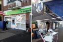 Ram-raided shops at Nursling, Eastleigh and Chandler's Ford