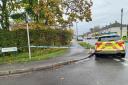 Sullivan Road in Sholing was cordoned off on Friday