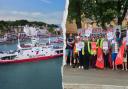 Red Funnel workers have begun strikes today (Wednesday) over ‘poverty’ pay.