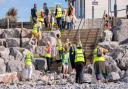 Beach clean by Parkdean holiday resorts.