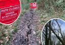 Do not enter East Cowes woodland after dangerous landslip
