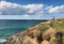 The Freshwater Bay walk was included among 14 other circular routes on The Telegraph