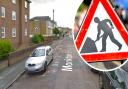 Monkton Street in Ryde will be affected by roadworks this coming week.