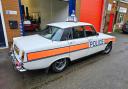 Former police car owned by Lord Mountbatten on the Island