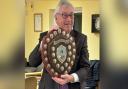 Isle of Wight golf's shield for the club with the most points was handed out