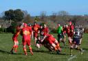 IWRFC in action at Wootton Rec towards the end of last season