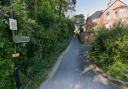 Nodgham Lane in Carisbrooke