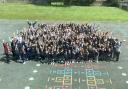 Dover Park Primary School celebrate their latest Ofsted report