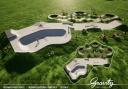 The plans for Freshwater's new skatepark and pump track