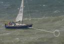 Crew member rescued after falling overboard during Round the Island Race