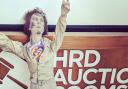 Valentine Gray waxwork figure at HRD Auction Rooms in Brading
