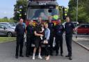 Ryde Green Watch with Alyssa and her parents