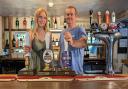 Charlotte and Nick Edwards, the new landlords of The Sun Inn, Hulverstone