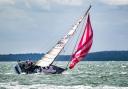 Sailing action on The Solent earlier this week.