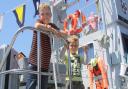 HMS Puncher at Cowes Week