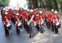 Medina Marching Band at Shanklin Carnival 2022