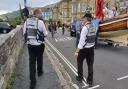 Civil Enforcement Officers on Dudley Road during Ventnor Carnival