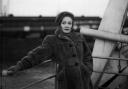 Film Star Marlene Dietrich in Southampton.