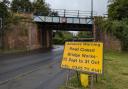 The road is closed for more than eight weeks.