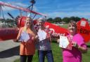 Wing walkers have raised over £80,000 for Mountbatten Isle of Wight