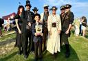 Some of the organisers of the Steampunk Festival