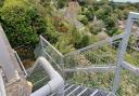 Part of Bonchurch's new coastal path