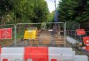 Leeson Road shut again for further works earlier this month.