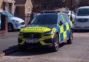 Police car on Jellicoe Road in August