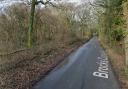 Brocks Copse Road in Wootton