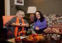 Miriam Margolyes and Lesley Joseph on Celebrity Gogglebox (Channel 4/PA)