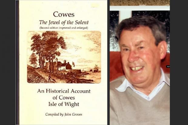 John served as a governor at three Island schools, chaired Cowes Heritage, led First Northwood scouts, and became a published author.