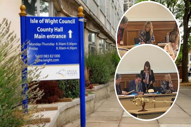 The Isle of Wight Council has elected a new chair and vice-chair.