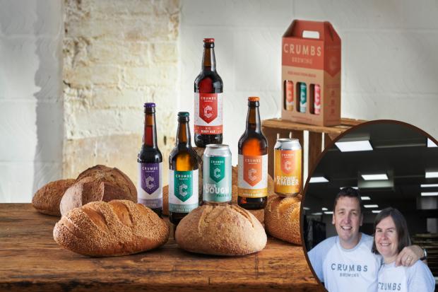 Morgan and Elaine Arnell, of Crumbs Brewing, have been shortlisted in the  Great British Entrepreneur Awards.