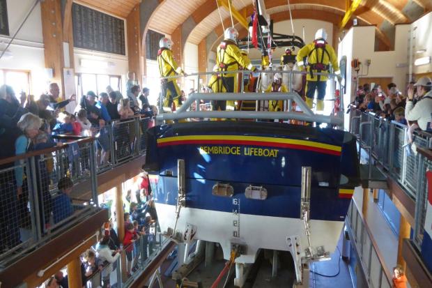A previous Bembridge Lifeboat open day.