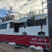 Red Jet 4 passenger catamaran ferry