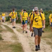 A previous Walk the Wight event. Picture courtesy of Mountbatten.