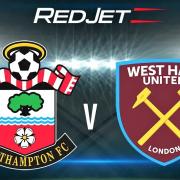 Red Funnel is laying on extra Red Jets for Saints fans wanting to watch their team play West Ham at St Mary's Stadium.