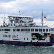 Wightlink ferry.