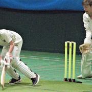 There was plenty of action in the Isle of Wight Indoor Cricket League on Sunday.