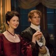 Caitriona Balfe plays Claire Randall and Sam Heughan is Jamie Fraser in Outlander (Starz/Sony Pictures Television/PA)