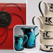 Ceramics by Jane Cox and leather and metal works by Sue Lowday will be exhibited at Ventnor Botanic Garden. METAL