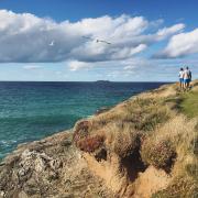 The Freshwater Bay walk was included among 14 other circular routes on The Telegraph